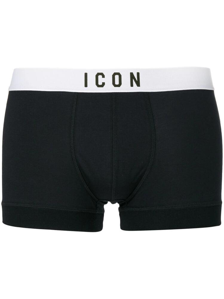 DSQUARED2 ICON print boxers - Black Cover