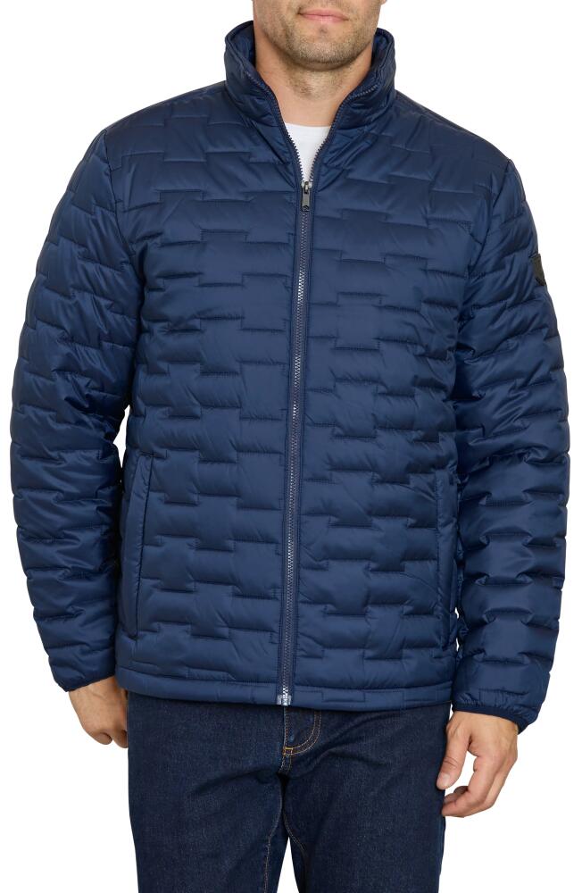 Sam Edelman Brick Quilted Puffer Jacket in Navy Cover