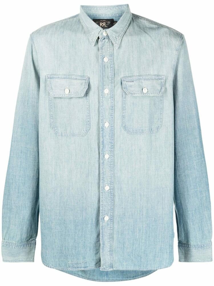 Ralph Lauren RRL Illinois button-up denim shirt - Blue Cover