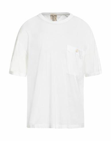 Ten C Man T-shirt Ivory Cotton Cover