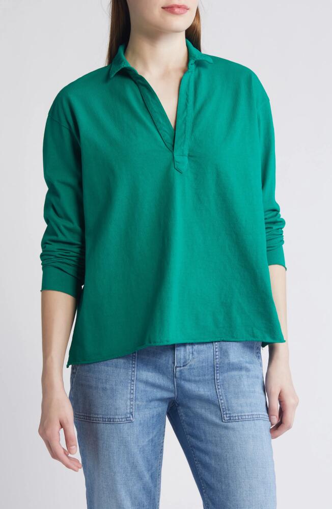 Frank & Eileen Patrick Popover Henley in Clover Cover