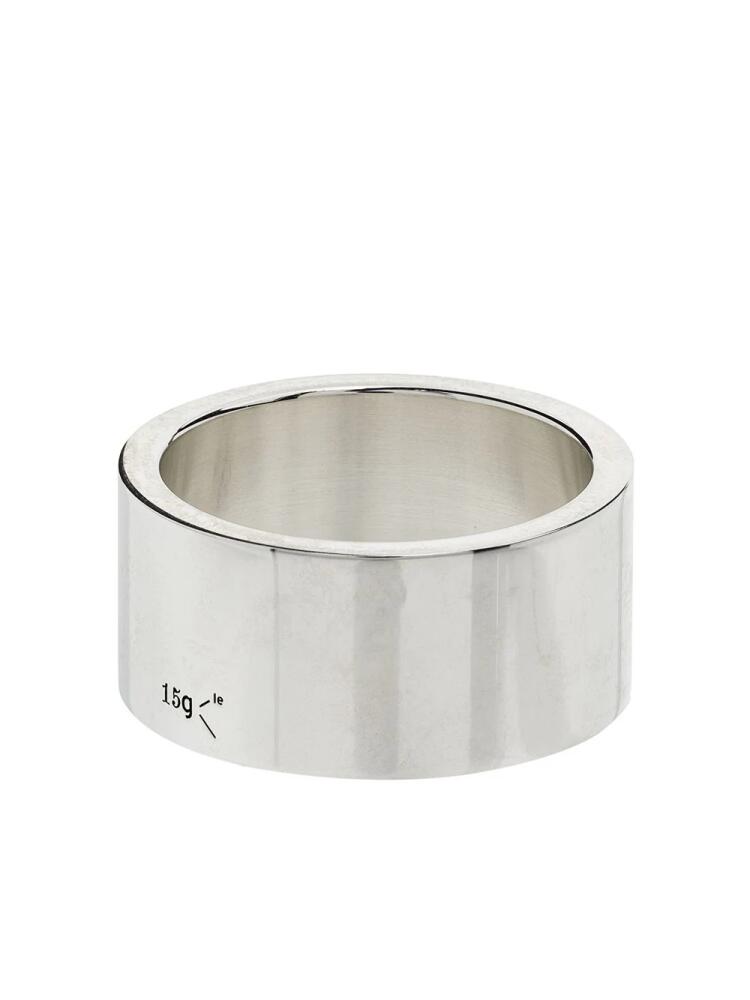 Le Gramme La 15g polished ribbon ring - Silver Cover