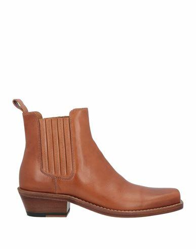 Buttero Woman Ankle boots Tan Leather Cover