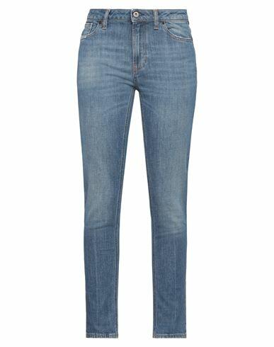 Pence Woman Jeans Blue Cotton, Elastane Cover