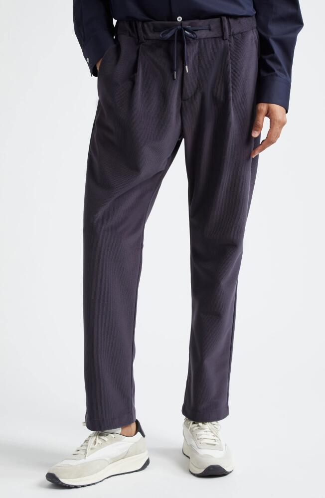 Herno Velvet Corduroy Pants in Blue Navy Cover