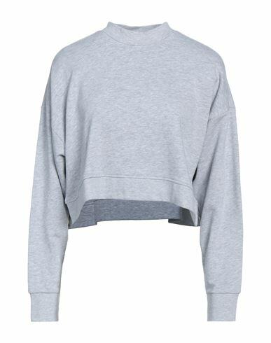 Weworewhat Woman Sweatshirt Light grey Cotton, Viscose Cover