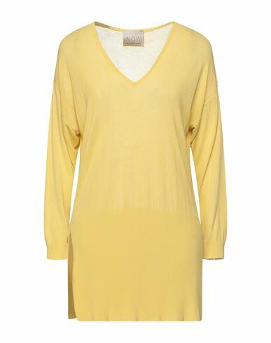 N. o.w. Andrea Rosati Cashmere Woman Sweater Ocher Viscose Cover