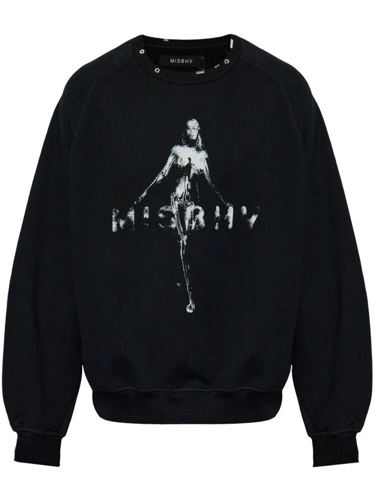 MISBHV logo-print cotton sweatshirt - Black Cover