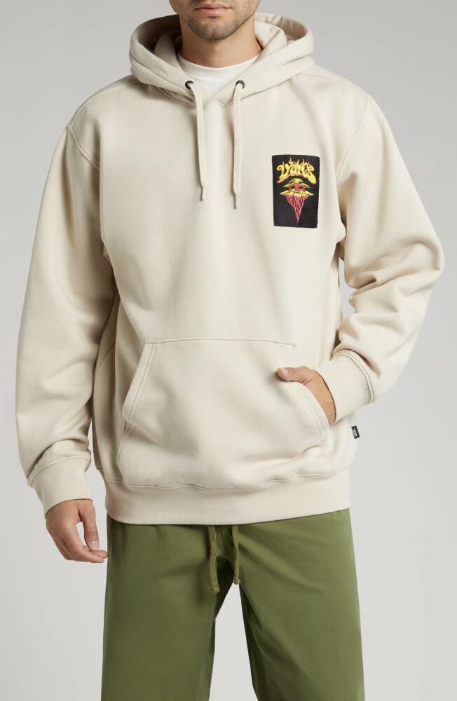 Vans Meteor Mushroom Cotton Blend Hoodie in Oatmeal Cover