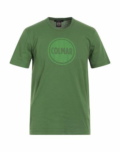 Colmar Man T-shirt Green Cotton Cover