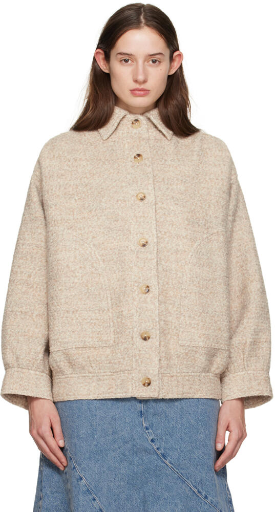 Caro Editions Beige Mimi Jacket Cover