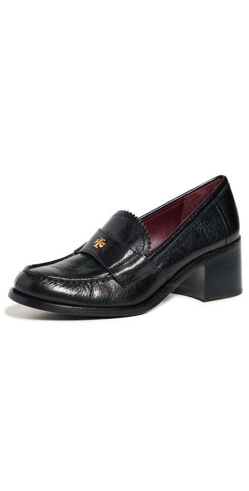 Tory Burch Classic Heeled Loafers 55mm Perfect Black Cover