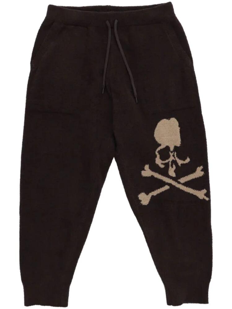 Mastermind World skull-print track pants - Brown Cover