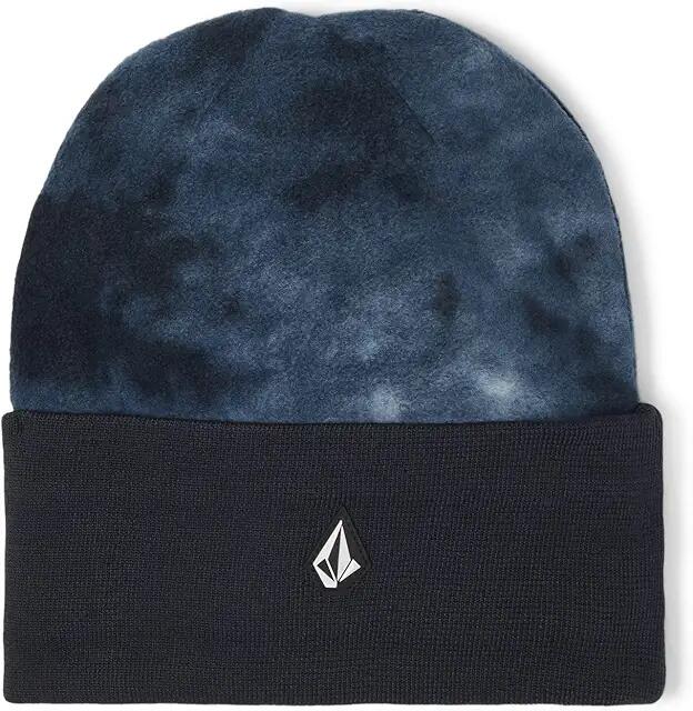 Volcom Snow Polar Fleece Beanie (Storm Tie-Dye) Caps Cover