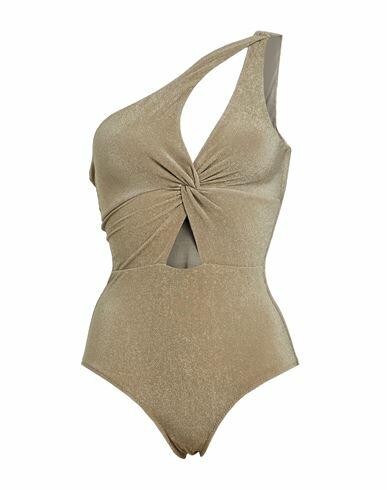 Moeva Woman One-piece swimsuit Military green Polyamide, Elastane Cover