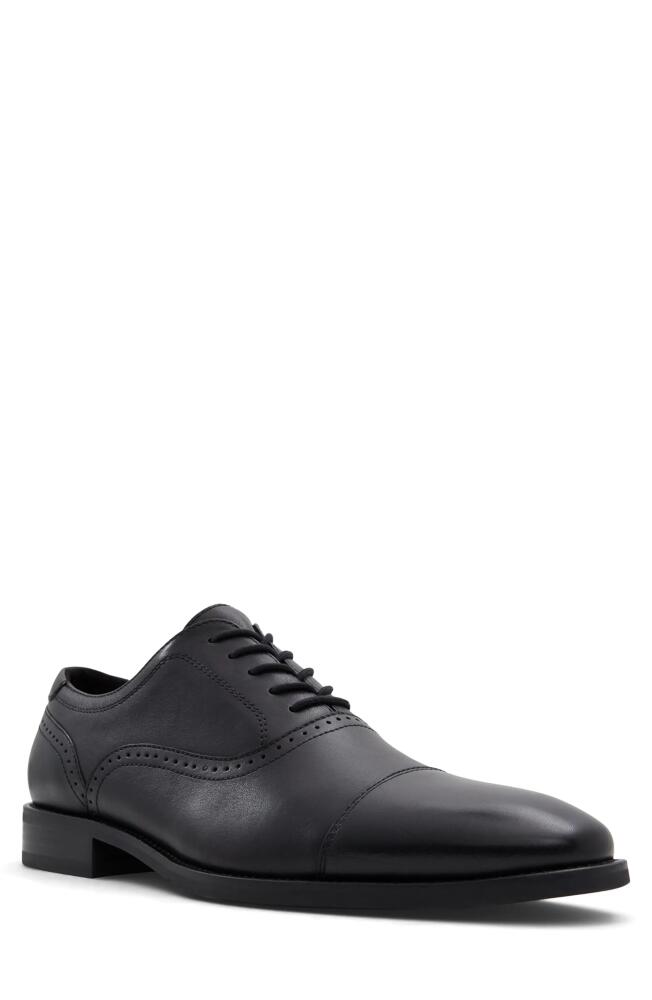 ALDO Ayton Cap Toe Oxford in Black Cover