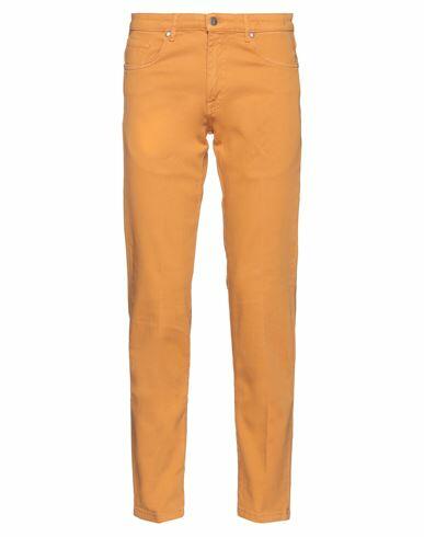 Betwoin Man Pants Orange Cotton, Elastane Cover