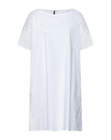 Manila Grace Woman Mini dress White Cotton Cover