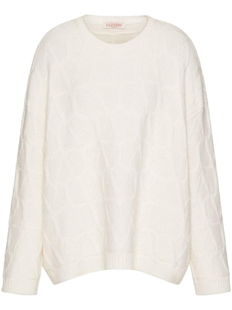 Valentino Garavani Toile Iconographe wool jumper - Neutrals Cover