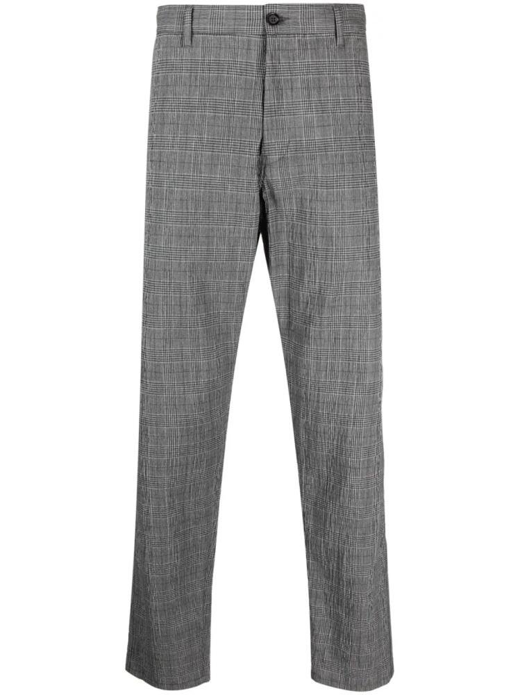 ASPESI plaid-pattern tailored trousers - Grey Cover