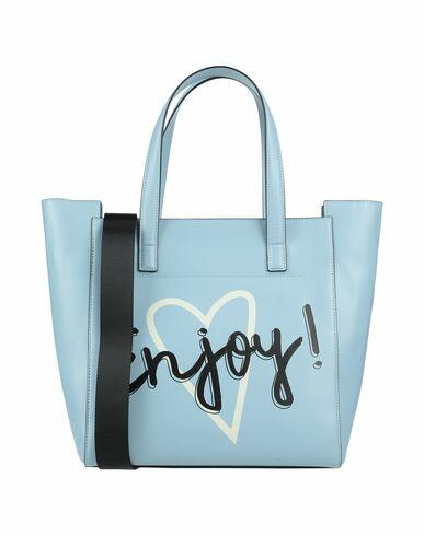 Tosca Blu Woman Handbag Sky blue Polyurethane Cover