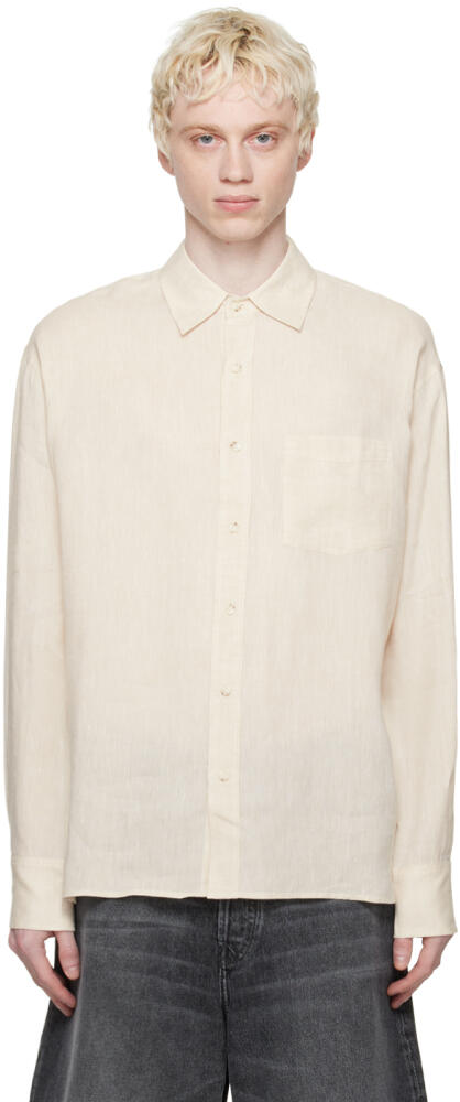 COMMAS Beige Relaxed Shirt Cover