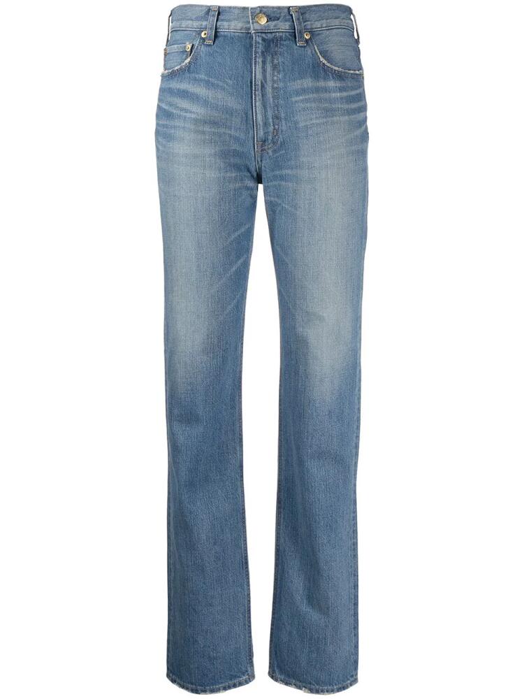 Tu es mon Tresor The Labradorite 3Year straight-leg jeans - Blue Cover