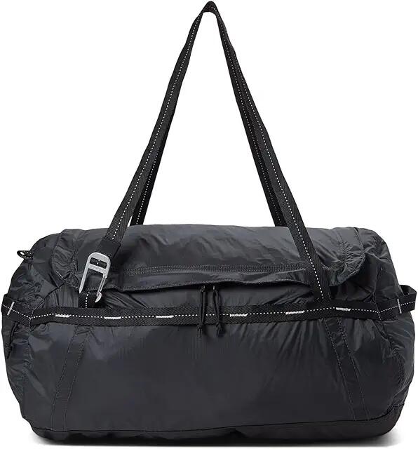 The North Face Flyweight Duffel (Asphalt Grey/TNF Black) Duffel Bags Cover