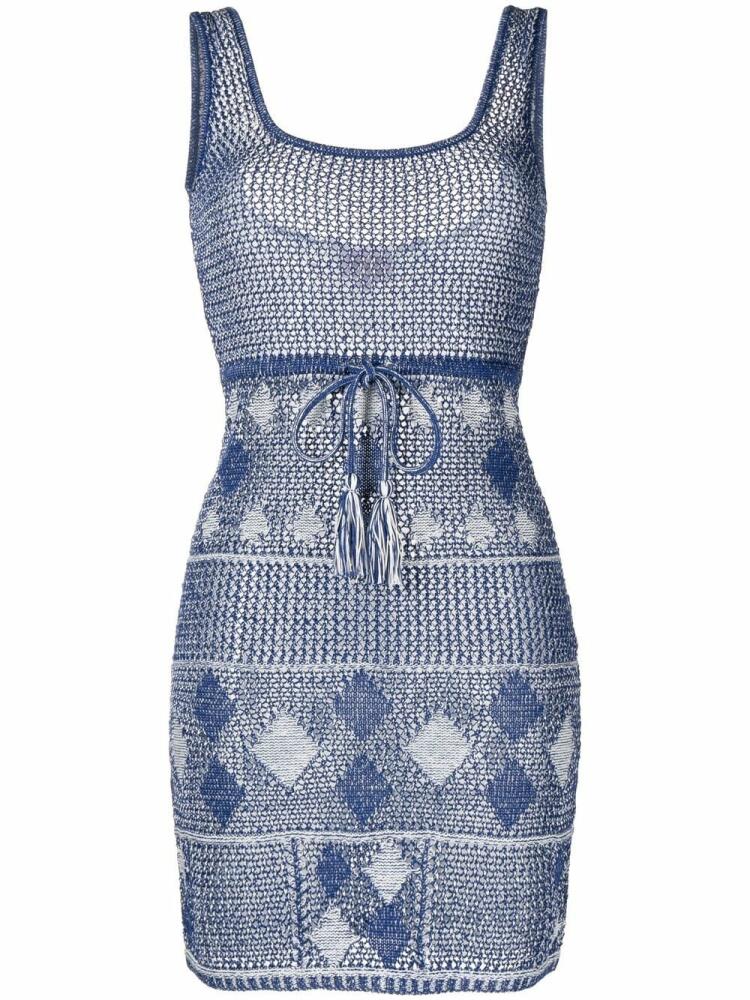 Solid & Striped The Kimberly knitted dress - Blue Cover