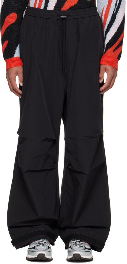 RTA Black Oversized Trousers Cover