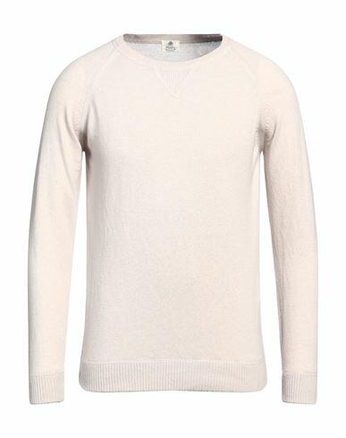 Luigi Borrelli Napoli Man Sweater Beige Virgin Wool, Silk, Cashmere Cover