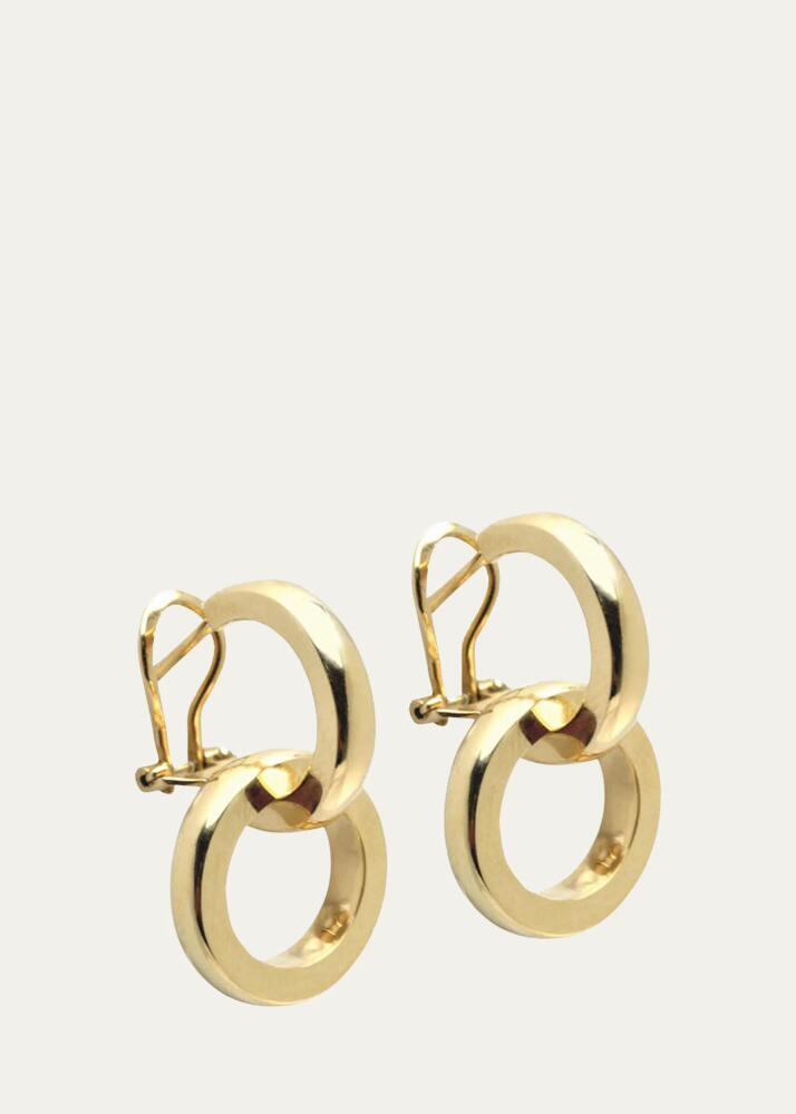 L. Klein Duetto 18k Gold Double Hoop Earrings Cover