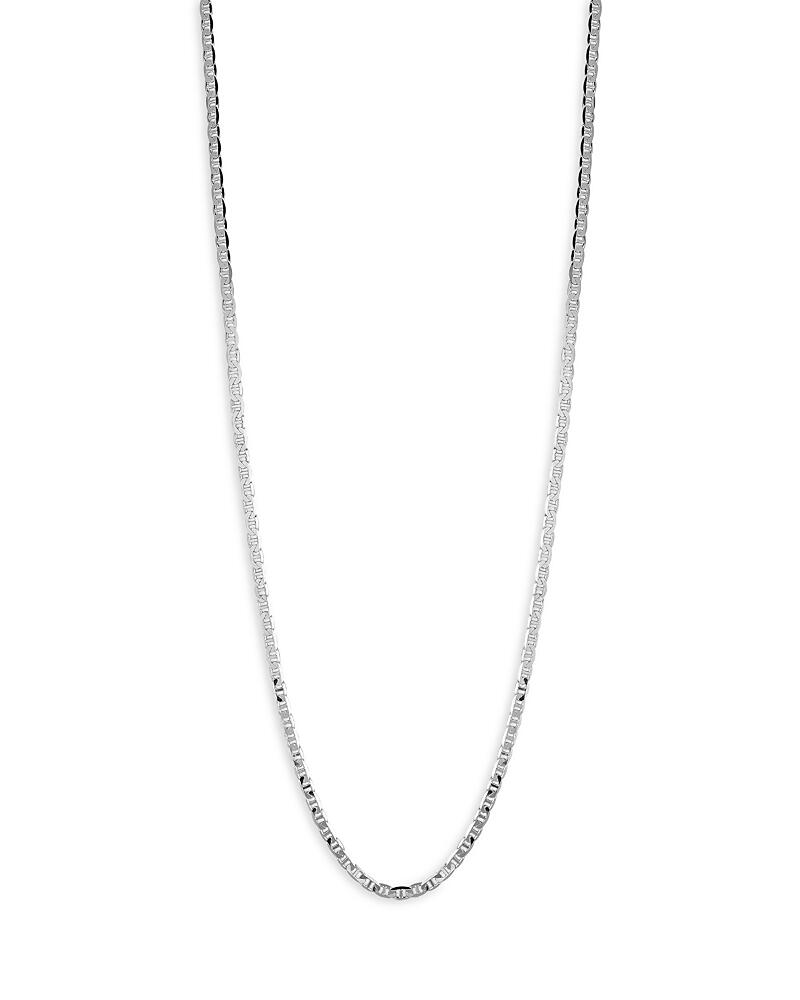 Milanesi And Co Sterling Silver 3mm Mariner Link Chain Necklace, 20 Cover