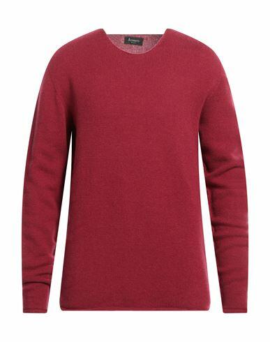 Arovescio Man Sweater Garnet Merino Wool, Cashmere Cover