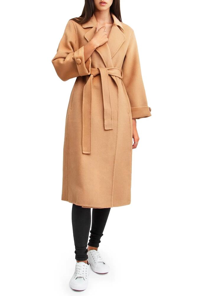 Belle & Bloom Stay Wild Oversized Wool Coat in Camel Cover