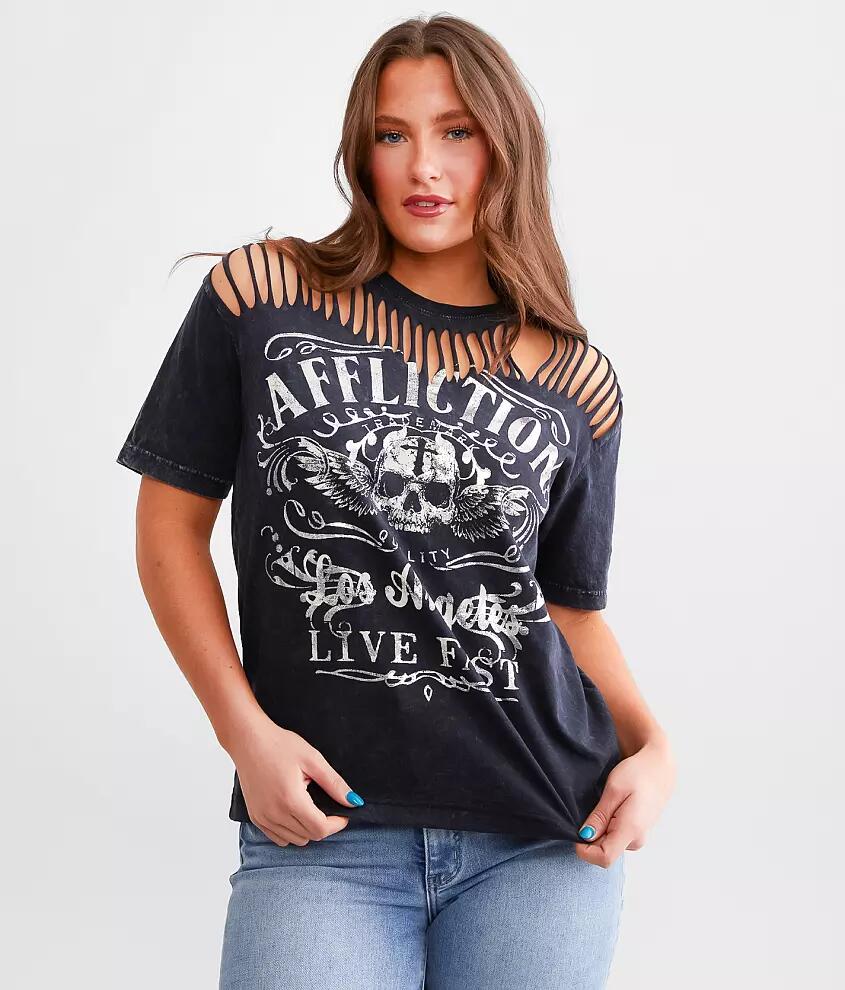 Affliction American Customs Davey Jones T-Shirt Cover