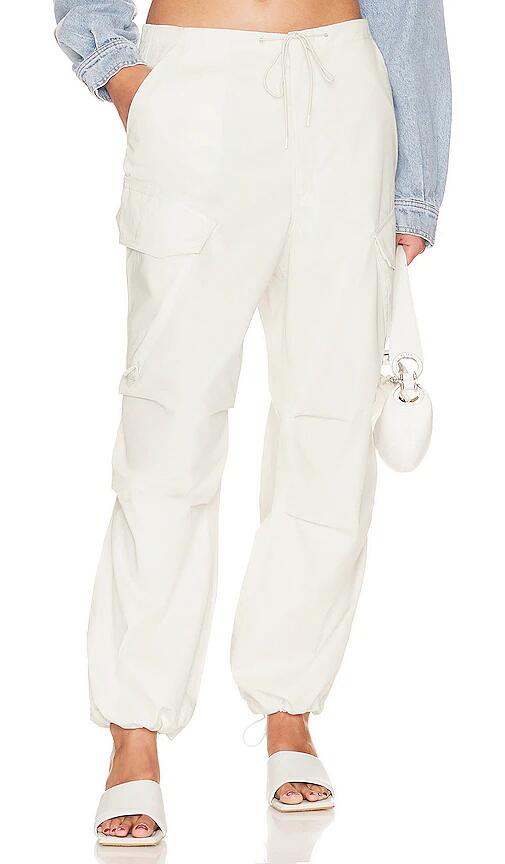 AGOLDE Ginerva Cargo Pant in White Cover