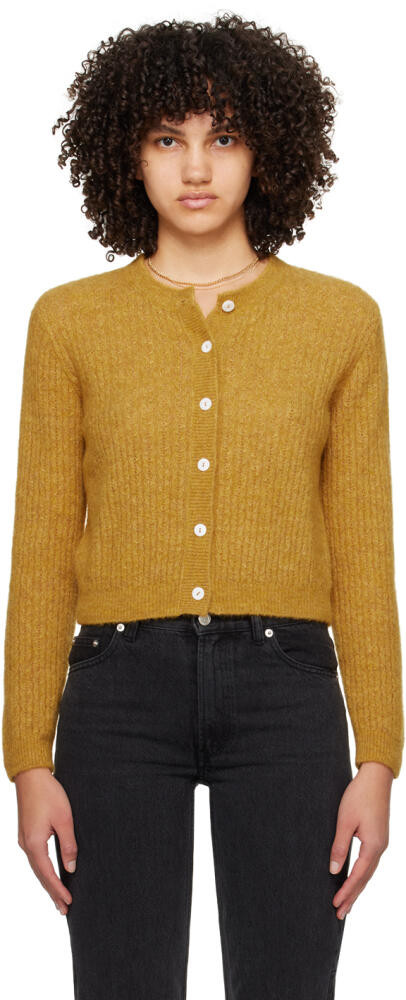 A.P.C. Yellow Milo Cardigan Cover