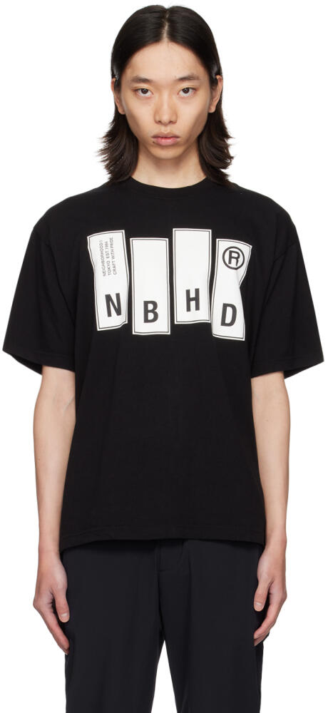 Neighborhood Black NH T-Shirt Cover