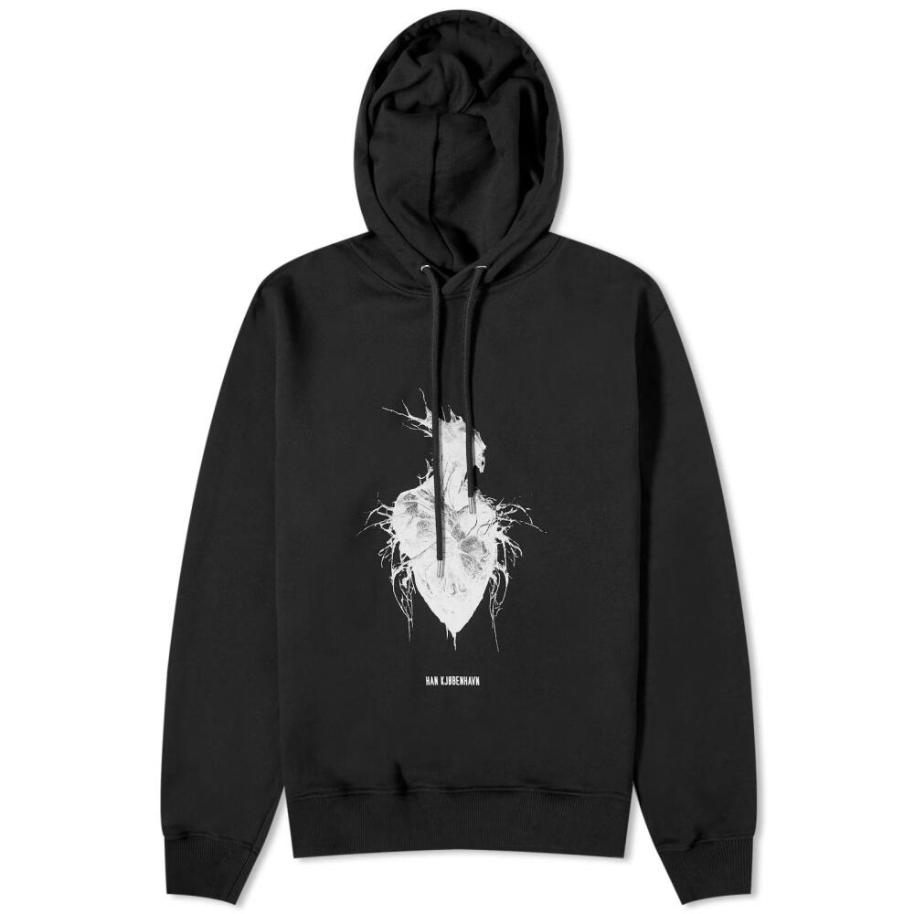 Han Kjobenhavn Men's Heart Monster Hoodie in Black Cover