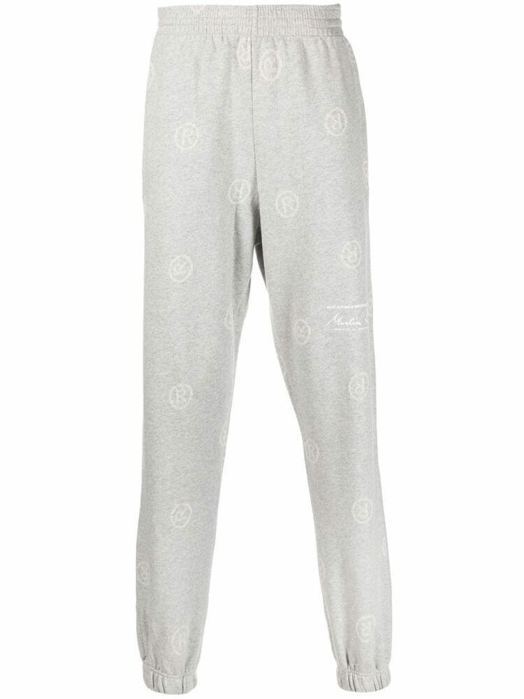 Martine Rose logo pattern track pants - Grey Cover