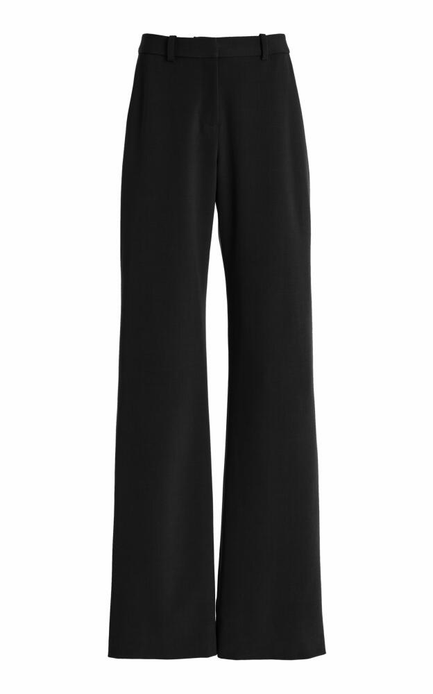 Brandon Maxwell - The Anderson Wool-Blend Straight-Leg Pants - Black Cover