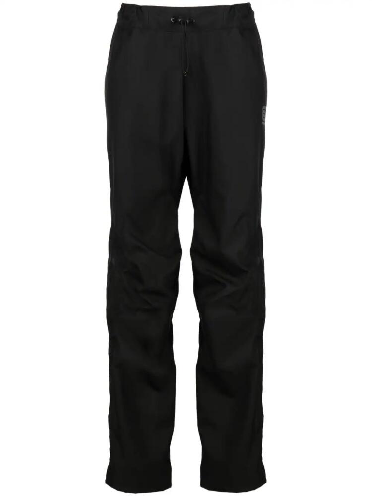 Olly Shinder logo-print drawstring trousers - Black Cover