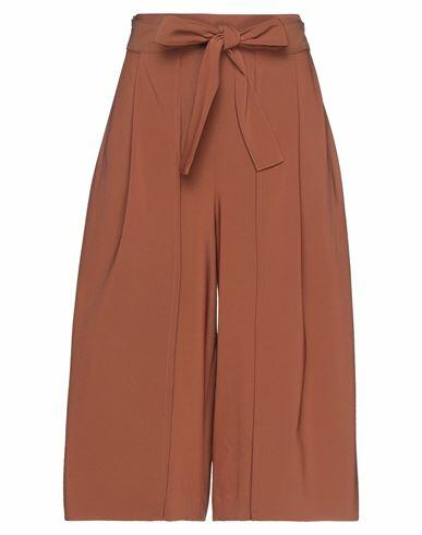 Ottod'ame Woman Pants Tan Viscose, Polyamide, Elastane Cover