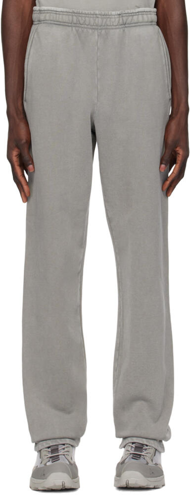 Entire Studios Gray Straight-Leg Sweatpants Cover