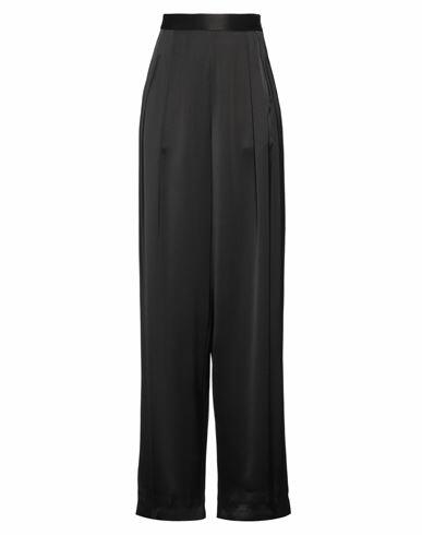 Fabiana Filippi Woman Pants Black Viscose, Wool Cover