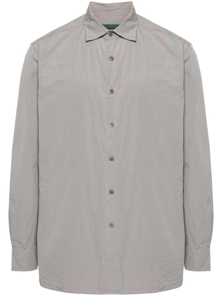 Casey Casey Big Raccourcie cotton shirt - Grey Cover