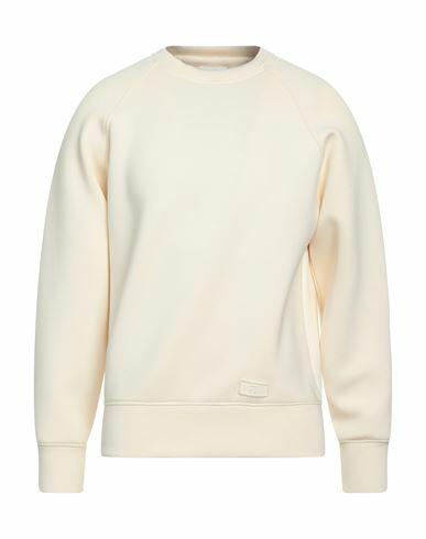 Pt Torino Man Sweatshirt Ivory Viscose, Elastane, Polyurethane Cover