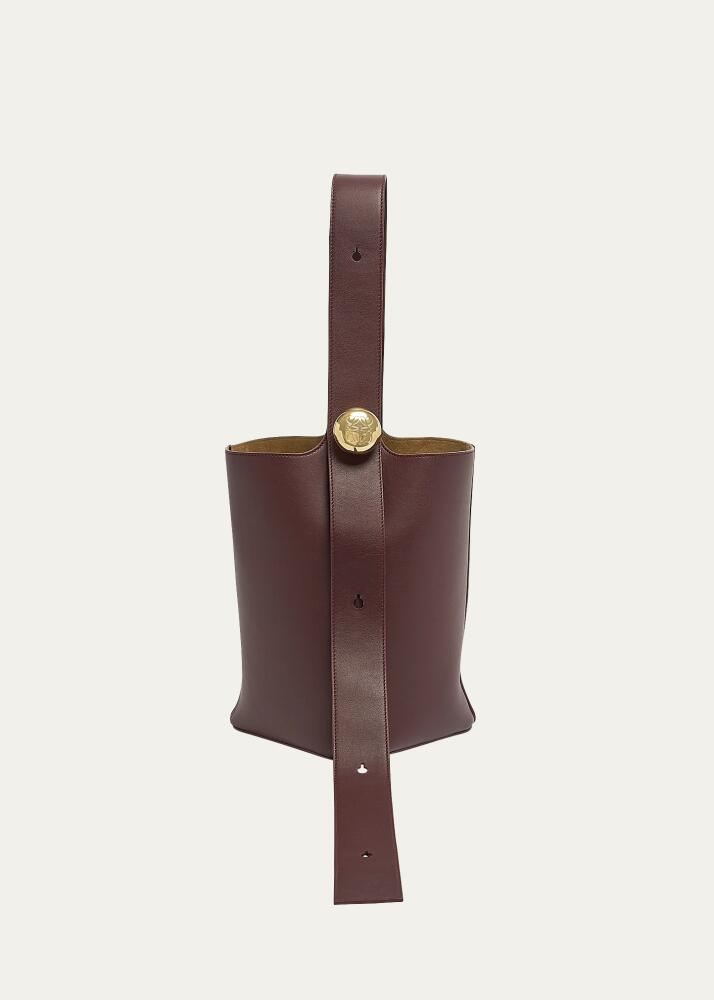 Loewe Anagram Pebble Leather Bucket Bag Cover