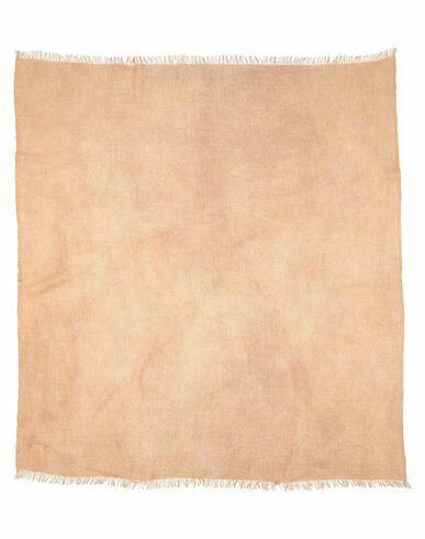 Boglioli Man Scarf Sand Virgin Wool, Silk, Cashmere Cover